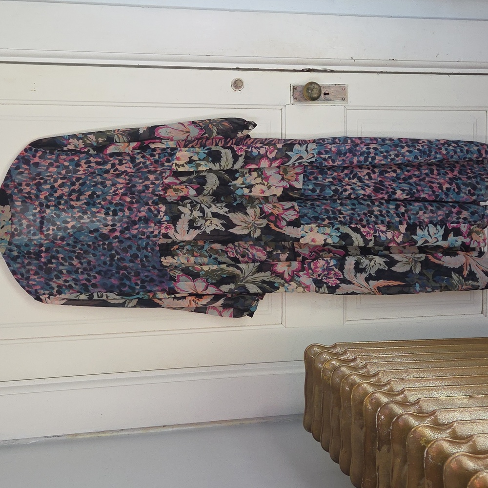 Soft Surroundings Sheer Buttondown Duster Dress - Picture 10 of 10